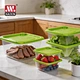 Plastic Transparent Food Storage Containers Box